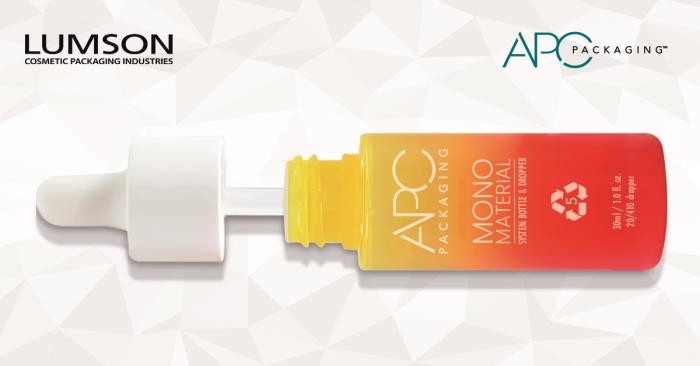 APC Packaging Grants Licensing Rights of Revolutionary Mono-Material System Dropper & Bottle to Lumson Group