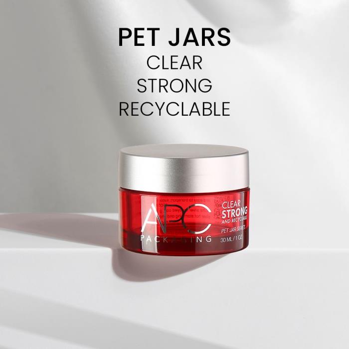 Clear, Strong, Recyclable: APC Packagings PET Jars