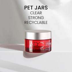 Clear, Strong, Recyclable: APC Packagings PET Jars