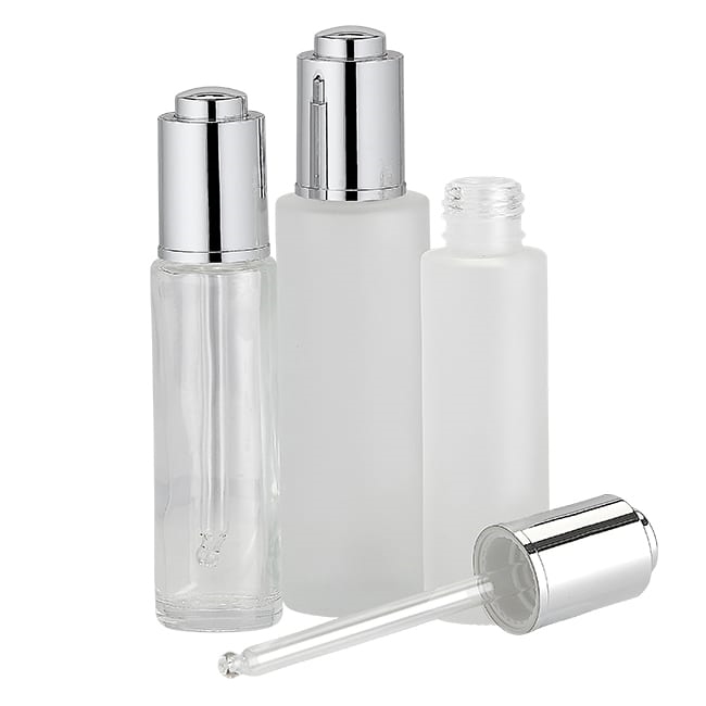 LG12 |  Round Dropper with a Glass Bottle
