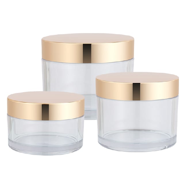 GA-1 | Aluminum Shelled Cap PETG Jar