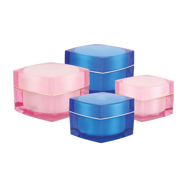 J09-1 | Elegant Square PMMA Jar
