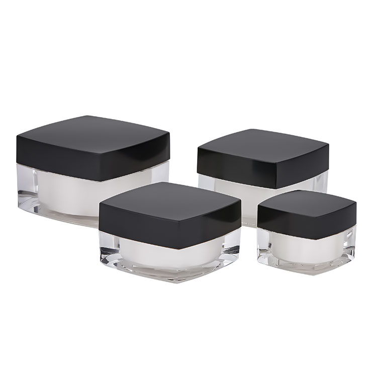 J09010 | 10 ML Square Acrylic Jar